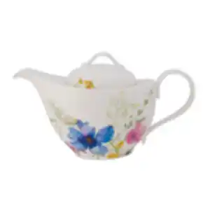 Villeroy & Boch Teekanne Mariefleur, Mehrfarbig, Keramik, Blume, 1 L, Kaffee & Tee, Kannen, Teekannen