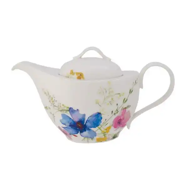 Bild 1 von Villeroy & Boch Teekanne Mariefleur, Mehrfarbig, Keramik, Blume, 1 L, Kaffee & Tee, Kannen, Teekannen