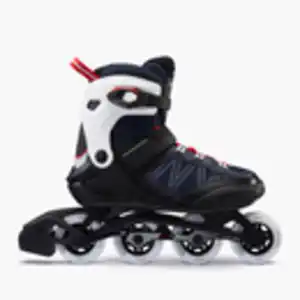 Inlineskates Inliner Damen/Herren - FIT500 blau/rot Blau