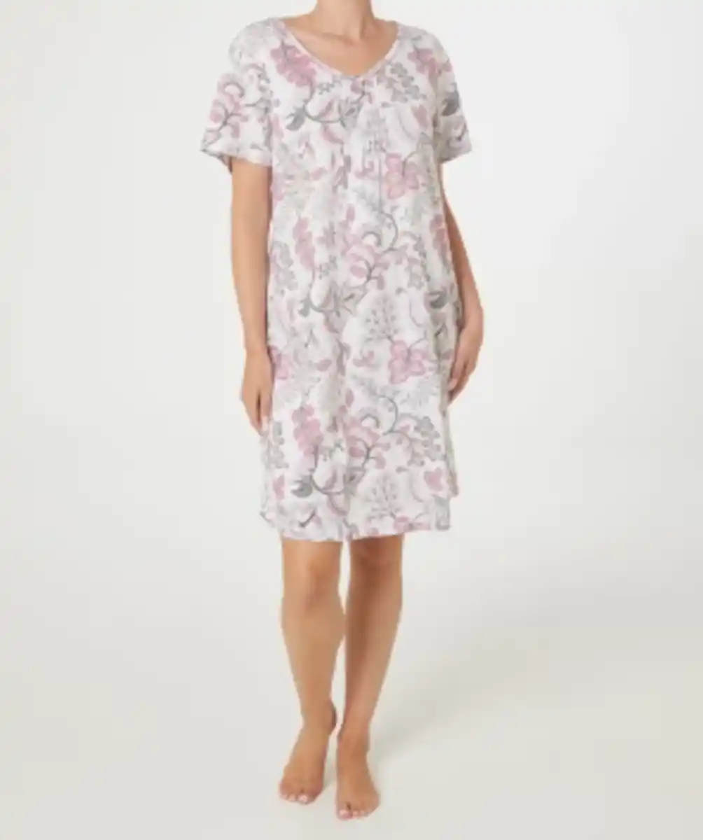 Bild 1 von Bigshirt mit Biesen, Janina, verschiedene Designs, weiß bedruckt