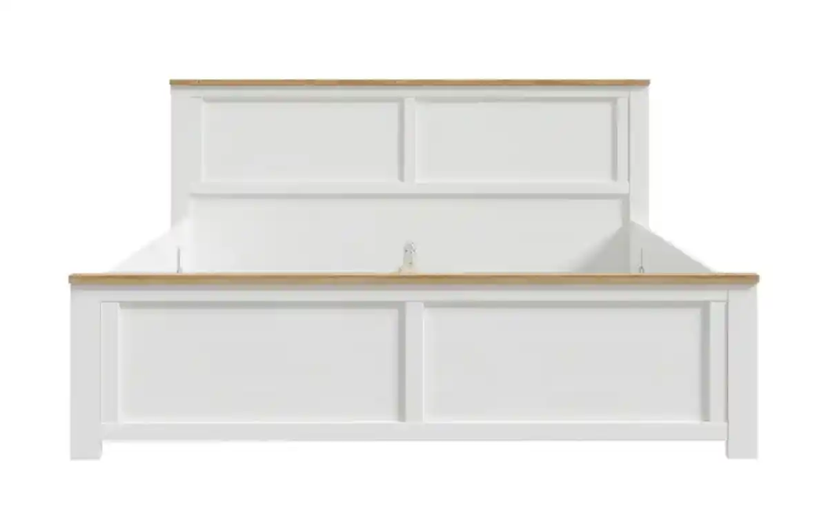 Bild 2 von Doppelbett ¦ weiß ¦ Maße (cm): B: 198 H: 103 Betten > Bettgestelle - Möbel Kraft