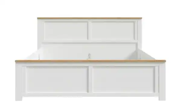 Bild 2 von Doppelbett ¦ weiß ¦ Maße (cm): B: 198 H: 103 Betten > Bettgestelle - Möbel Kraft