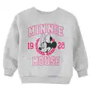 Bild 1 von Minnie Maus Sweatshirt im College-Style HELLGRAU