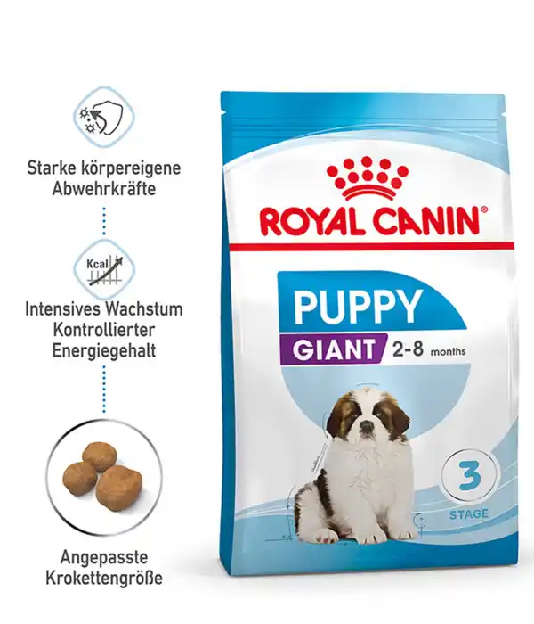 Bild 2 von ROYAL CANIN® Trockenfutter für Hunde Giant Puppy, 15 kg