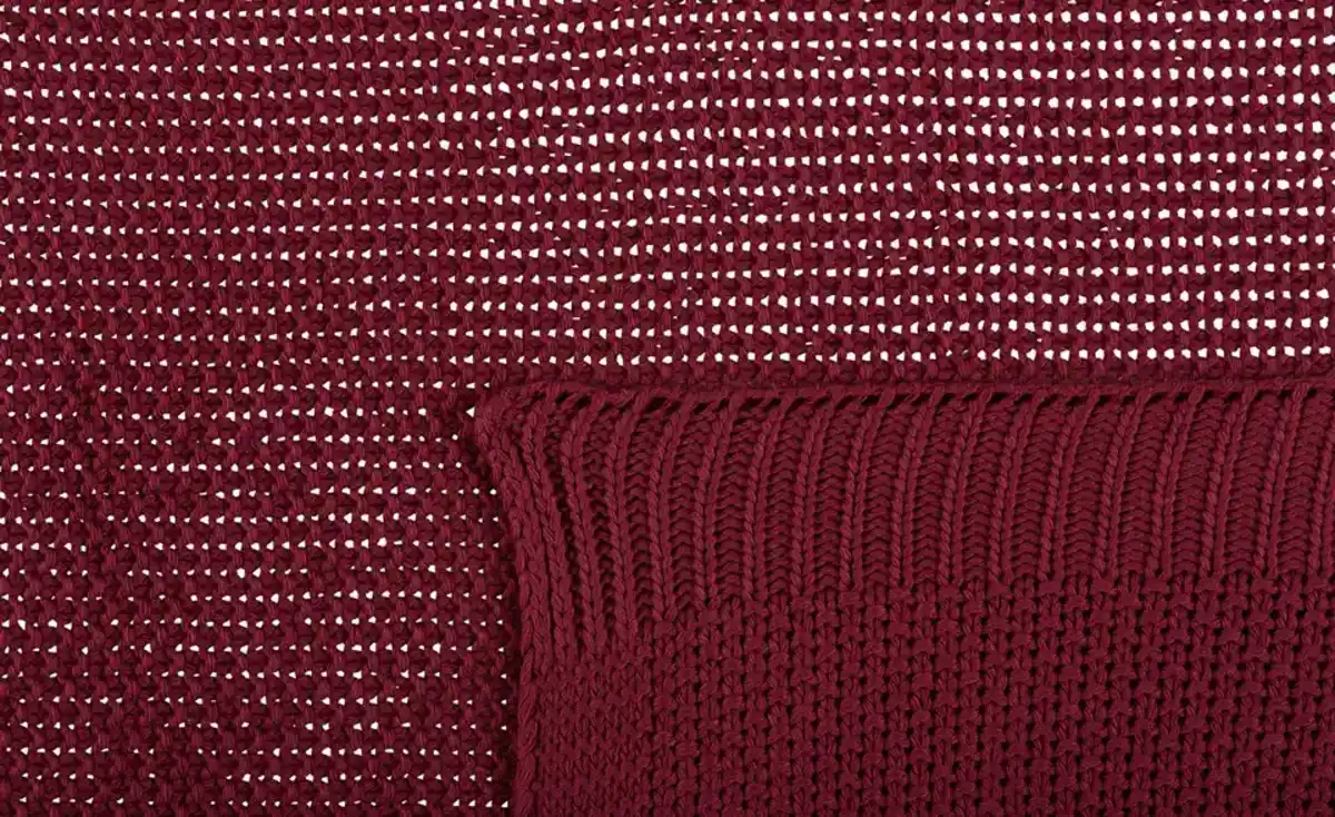 Bild 2 von como Strickplaid  Lynn ¦ lila/violett ¦ Maße (cm): B: 130 Heimtextilien > Kuscheldecken - Möbel Kraft