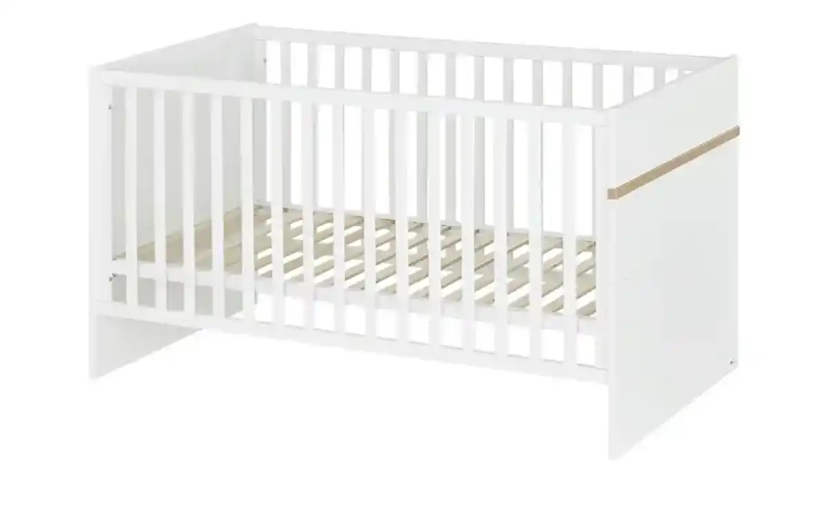 Bild 3 von Mia & Mo Kinderbett  Clea ¦ weiß ¦ Maße (cm): B: 76 H: 81 Baby > Babymöbel > Babybetten - Möbel Kraft