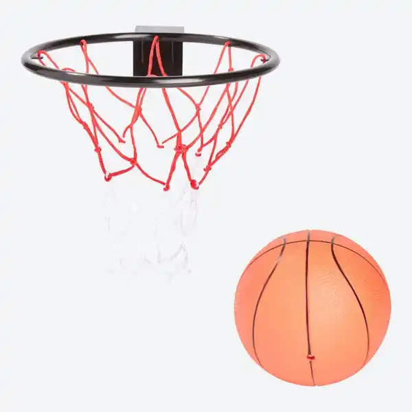 Bild 1 von Simba Basketball-Set mit Korb und Ball, 2-teilig, Orange