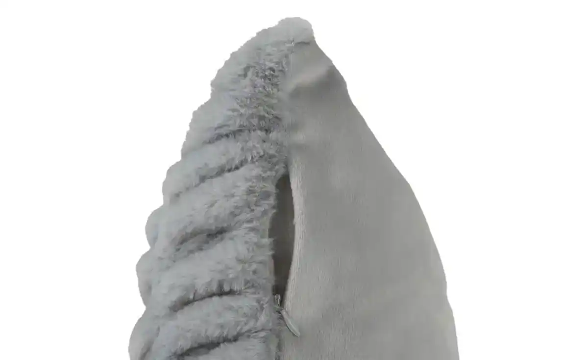 Bild 2 von como Fellkissen  Mila ¦ grau ¦ Maße (cm): B: 45 Heimtextilien > Kissen > Dekokissen - Möbel Kraft