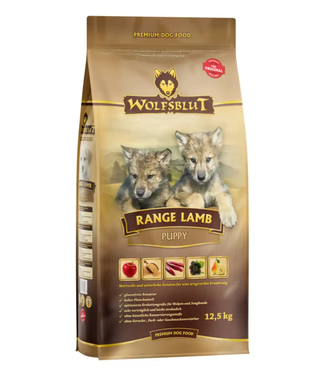 Bild 1 von WOLFSBLUT Trockenfutter für Hunde Range Lamb Puppy, Lamm & Reis
