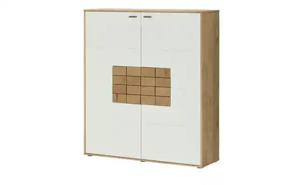 Bild 1 von Jette Home Highboard  Laguna ¦ weiß ¦ Maße (cm): B: 124 H: 140 T: 38 Kommoden & Sideboards > Highboards - Möbel Kraft