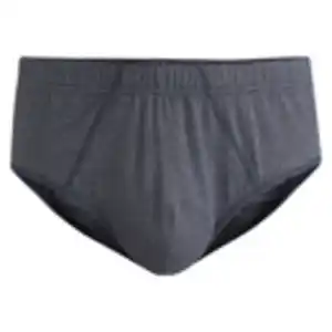 Herren Slip fein gestreift GRAU