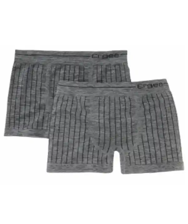 Bild 1 von Retro Boxershorts, 2er-Pack, Ergee, silber