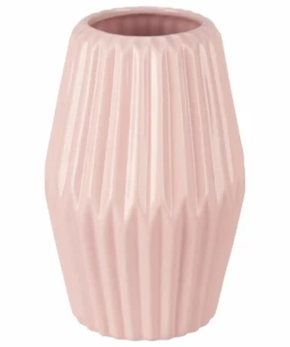 Bild 1 von Keramikvase, ca. 9 x 16 cm, rosa