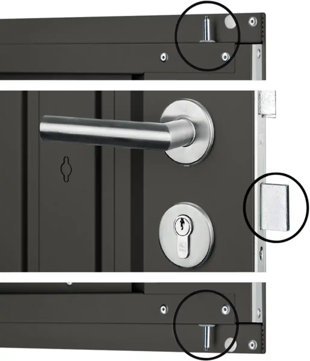 Bild 3 von Biohort Gerätehaus AvantGarde® Gr. A2, dunkelgrau-metallic