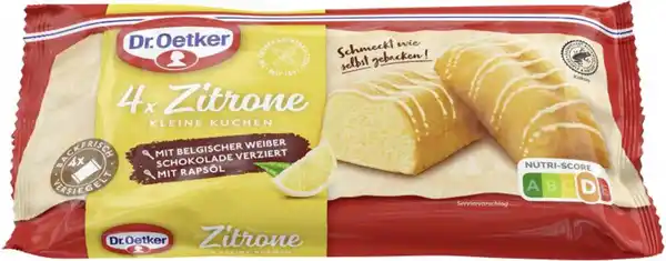 Bild 1 von Dr. Oetker Kleine Zitronenkuchen