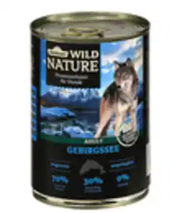 Dehner Wild Nature Nassfutter für Hunde Gebirgssee Adult, 400 g/800 g