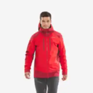 Regenjacke Herren wasserdicht - Alpinism Evo rot Rot