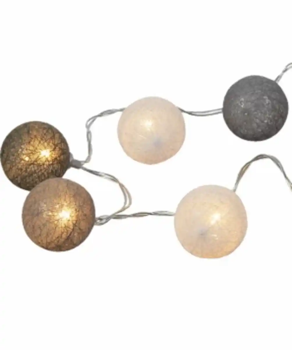 Bild 1 von LED-Lichterkette, 10 LEDs, ca. 120 cm, grau