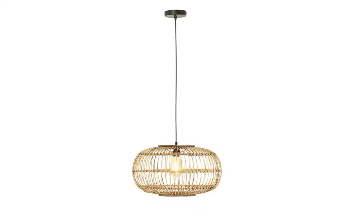 Bild 2 von Pendelleuchte ¦ holzfarben ¦ Maße (cm): H: 120  Ø: [48.0] Lampen & Leuchten > Innenleuchten > Pendelleuchten - Möbel Kraft