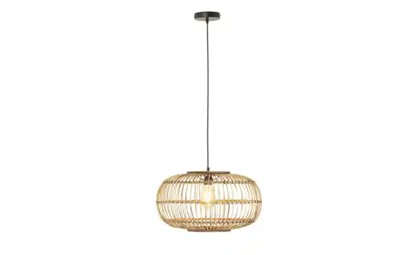 Bild 2 von Pendelleuchte ¦ holzfarben ¦ Maße (cm): H: 120  Ø: [48.0] Lampen & Leuchten > Innenleuchten > Pendelleuchten - Möbel Kraft