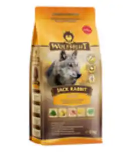 WOLFSBLUT Trockenfutter für Hunde Jack Rabbit, Adult, Kaninchen & Gemüse