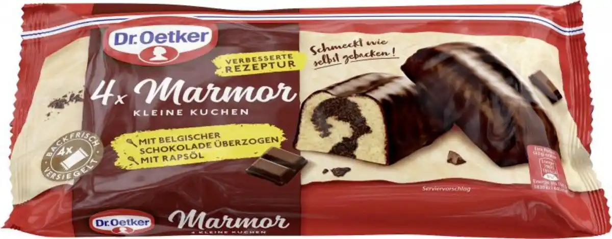 Bild 1 von Dr. Oetker Kleine Kuchen 4x Marmor