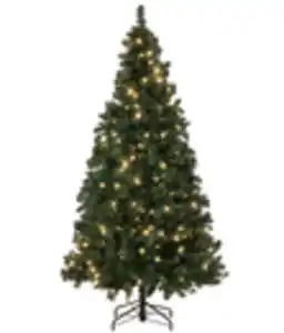 Dehner künstlicher LED-Weihnachtsbaum Aron, ca. 210 cm