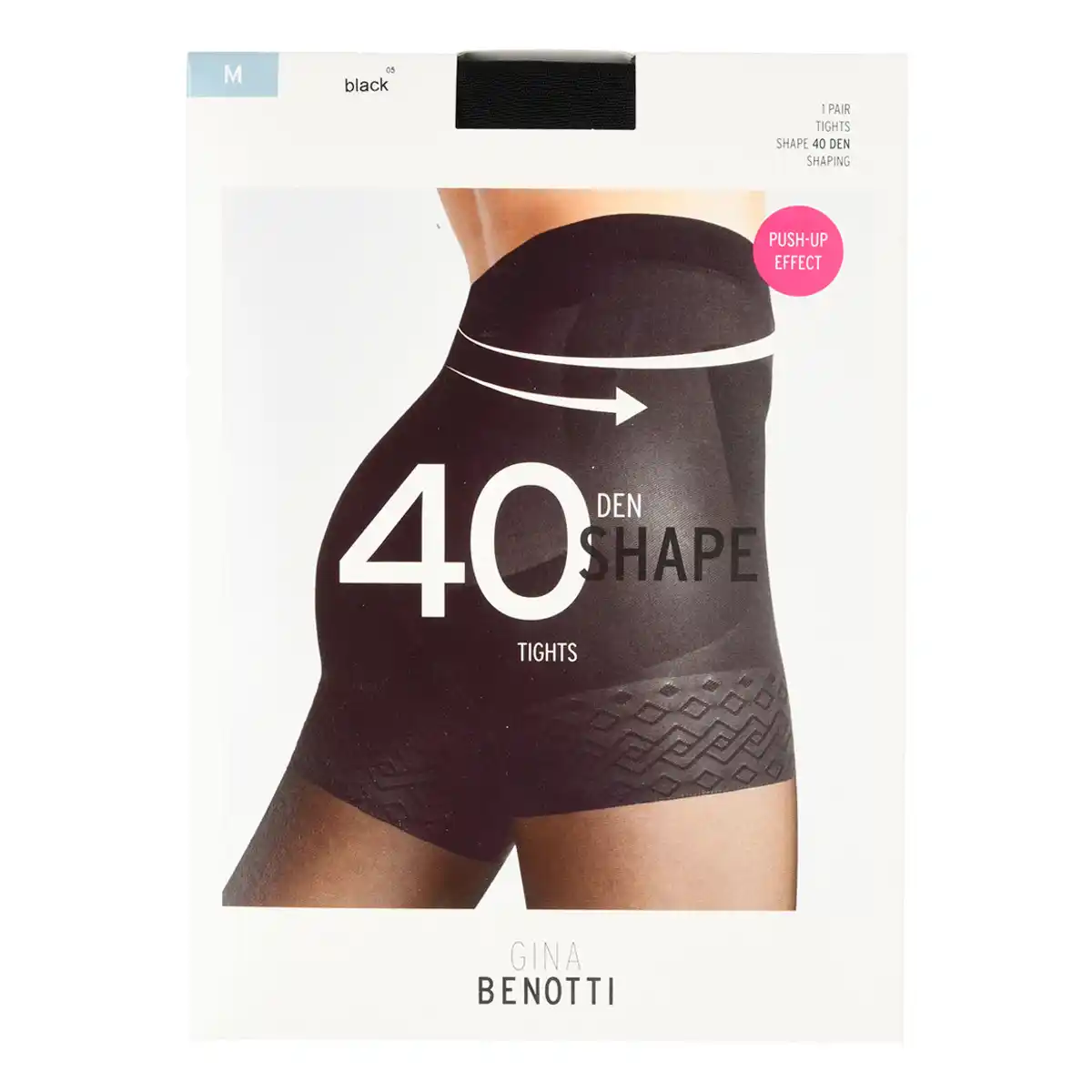 Bild 1 von Damen Shape-Strumpfhose mit 40 DEN SCHWARZ