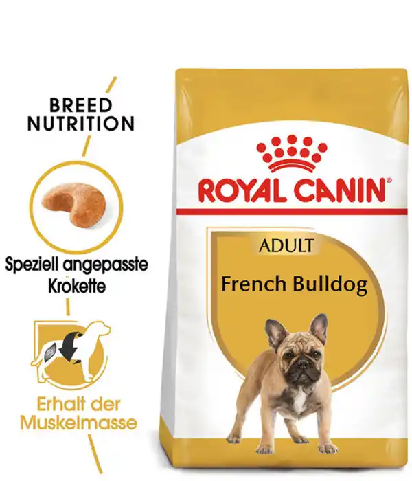 Bild 2 von ROYAL CANIN® Trockenfutter für Hunde French Bulldog Adult, 9 kg