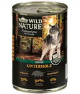 Dehner Wild Nature Nassfutter für Hunde Unterholz Adult, 400 g/800 g