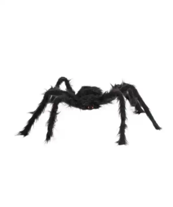 Bild 1 von Deko-Spinne Halloween, ca. 75 x 16 cm, schwarz