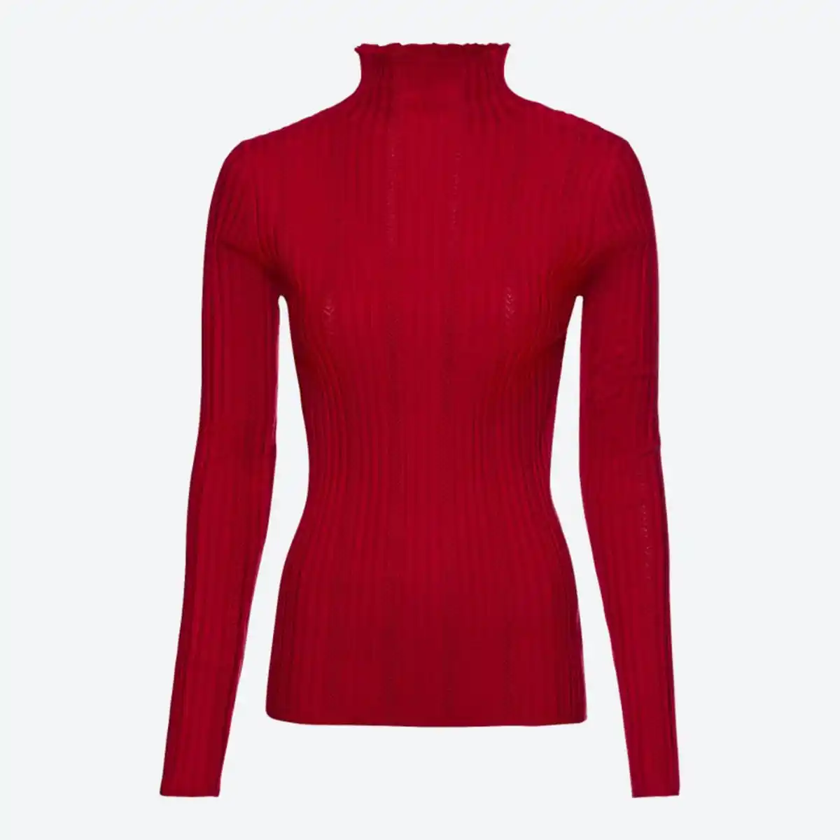 Bild 1 von Damen-Pullover mit Ajourmuster, Red
