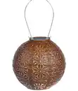 Bild 1 von Lumiz Solar-Lampion Round Sashiko Copper, ca. Ø20/H18 cm