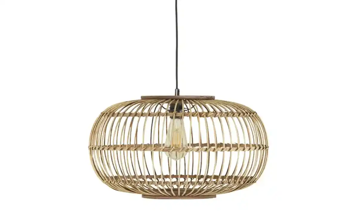 Bild 1 von Pendelleuchte ¦ holzfarben ¦ Maße (cm): H: 120  Ø: [48.0] Lampen & Leuchten > Innenleuchten > Pendelleuchten - Möbel Kraft