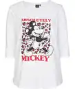 Bild 1 von Mickey Mouse Shirt, Disney, 3/4-Arm, weiß