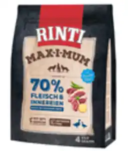 Rinti Trockenfutter für Hunde MAX-I-MUM Adult, Ente