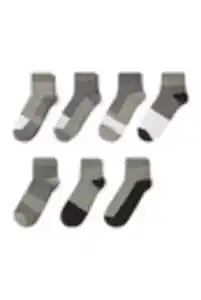 C&A Multipack 7er-Kurzsocken, Grau, Größe: 39-42