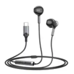 USB C Kopfhörer für Samsung Galaxy S23 Ultra S22 S21 FE S20 A54 Kopfhörer mit Kabel USB C Anschluss HiFi Stereo In-Ear USB Typ C Kopfhörer mit Mikrofon füriPhone 15 Pro Max iPad Pro Pixel 8 7 6