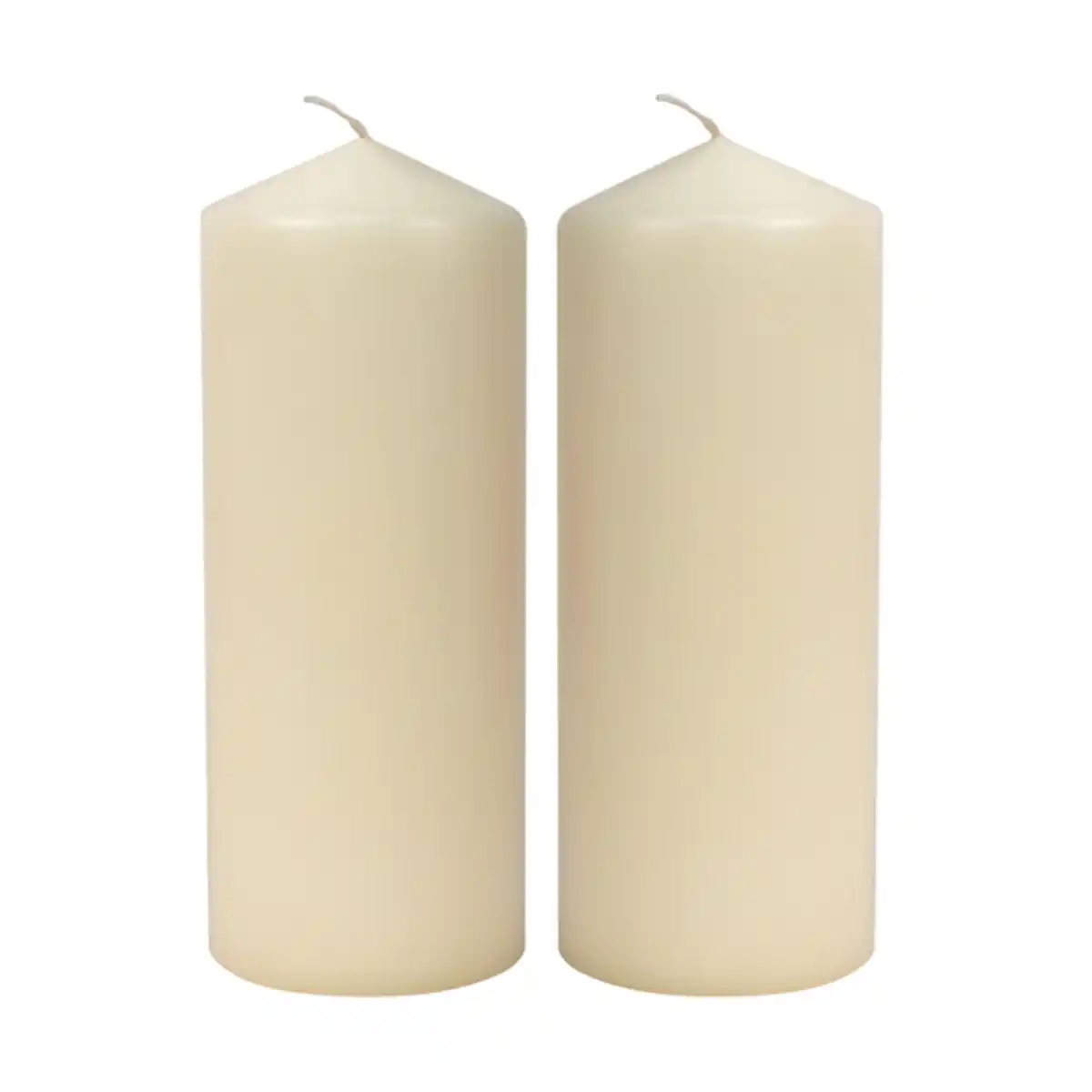 Bild 1 von Laternen-/Kaminkerze, 2er Set, champagner