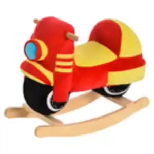 HOMCOM Kinder-Schaukelwippe Motorrad B/H/L: ca. 25,5x48x60 cm