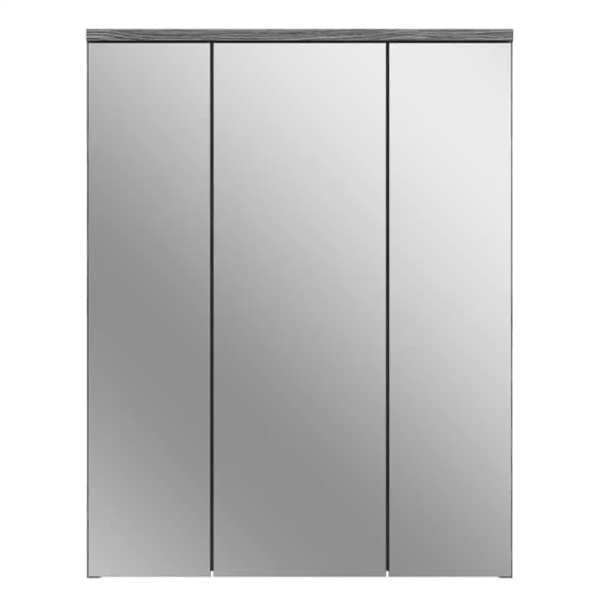 Bild 1 von Spiegelschrank Blake Rauchsilber / Spiegelfront 60x77x21 cm