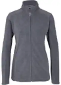 Fleecejacke, 40/42, Grau