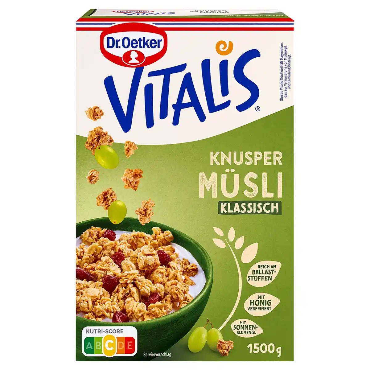 Bild 2 von DR. OETKER Vitalis-Müsli 1,5 kg
