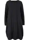 Bild 1 von Baumwoll-Shirtkleid in O-Form, 56/58, Schwarz