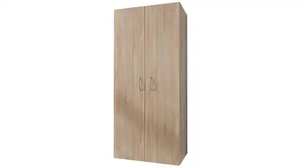 Bild 1 von Drehtürenschrank 70 cm Sägerau Eiche - MULTIRAUMKONZEPT