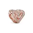 Bild 1 von Pandora Charm Moments Funkelndes Freihand-Herz 788692C01