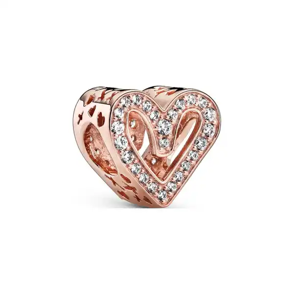 Bild 1 von Pandora Charm Moments Funkelndes Freihand-Herz 788692C01