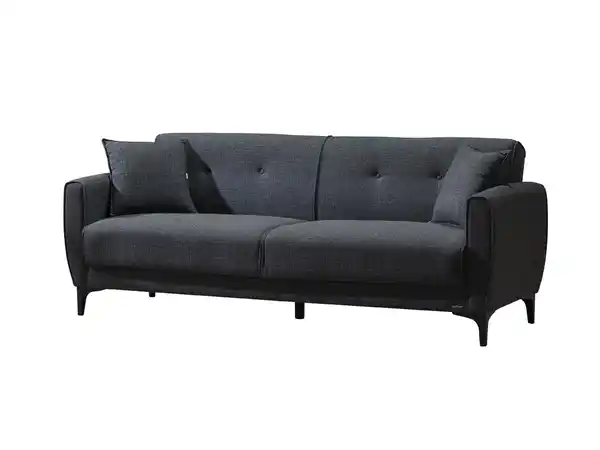 Bild 1 von Einzelsofa 3-Sitzer anthrazit 208 cm Schlaffunktion - SAHIN