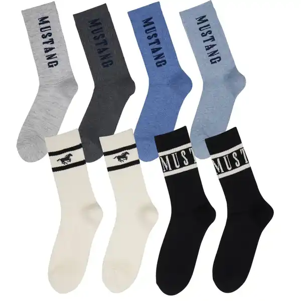 Bild 1 von MUSTANG Herren-Sportsocken, 4 Paar