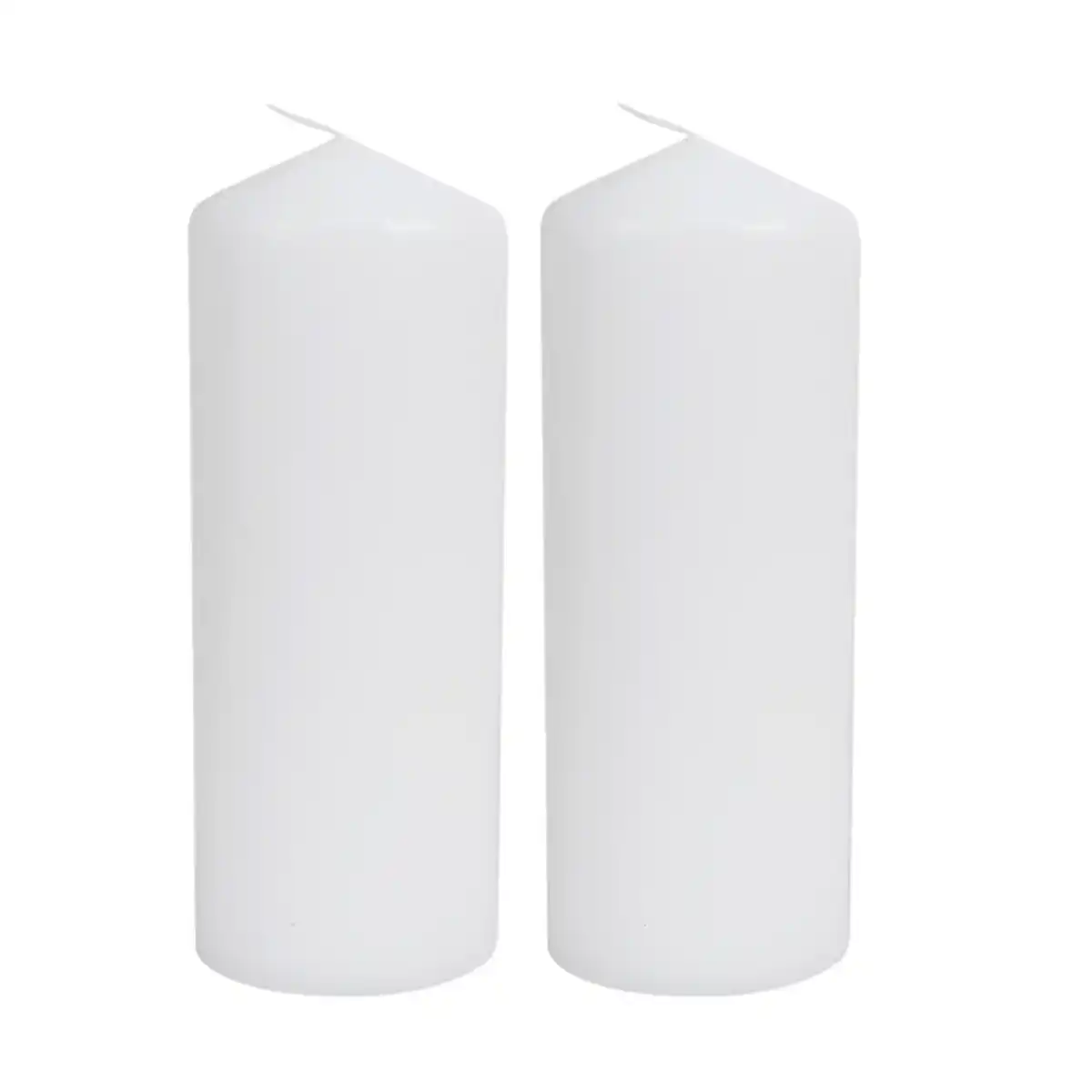 Bild 1 von Laternen-/Kaminkerze, 2er Set, weiß